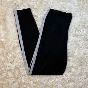 Victoria’s Secret PINK Black w/ White Stripe Leggings